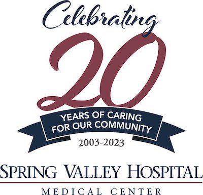 A logo for the spring valley hospital medical center.