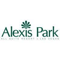 A logo of alexis park resort