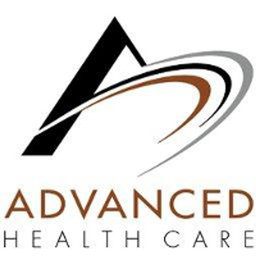 A logo of advanced health care